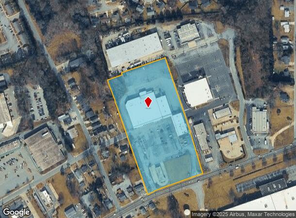 611 N Main St, Kernersville, NC Parcel Map