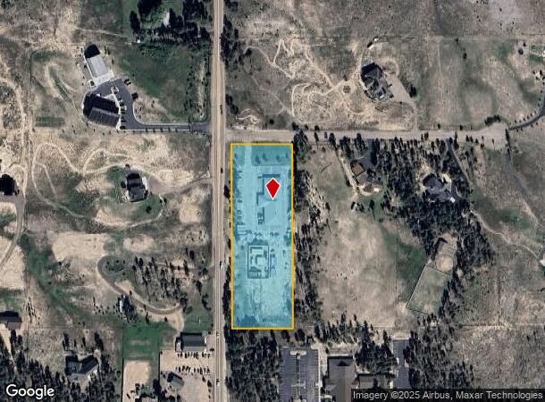 12655 Black Forest Rd, Colorado Springs, CO Parcel Map