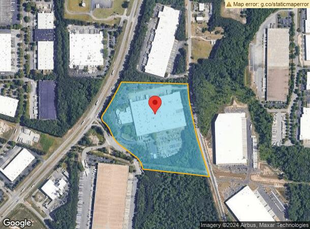  6100 Fulton Industrial Blvd Sw, Atlanta, GA Parcel Map