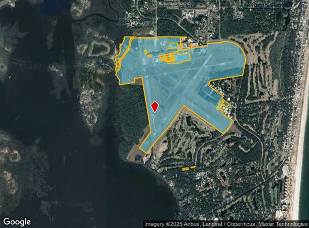  700 Airport Rd, Fernandina Beach, FL Parcel Map