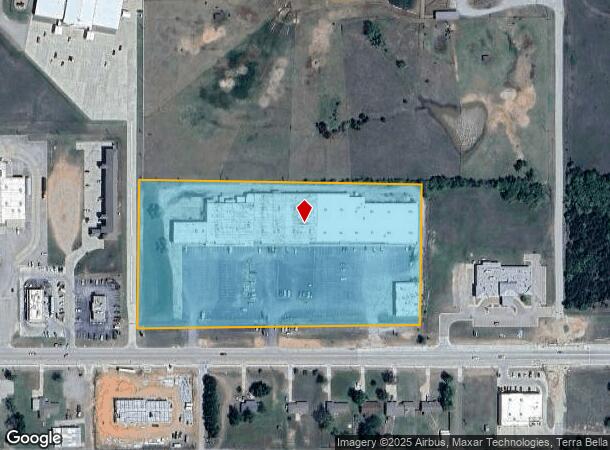 2336 E Main St, Cushing, OK Parcel Map