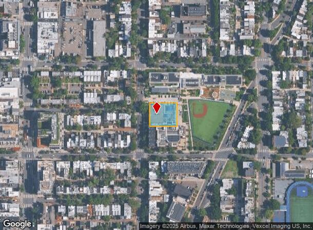  1719 13Th St Nw, Washington, DC Parcel Map