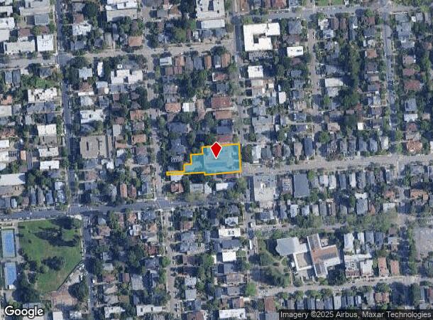  2640 College Ave, Berkeley, CA Parcel Map