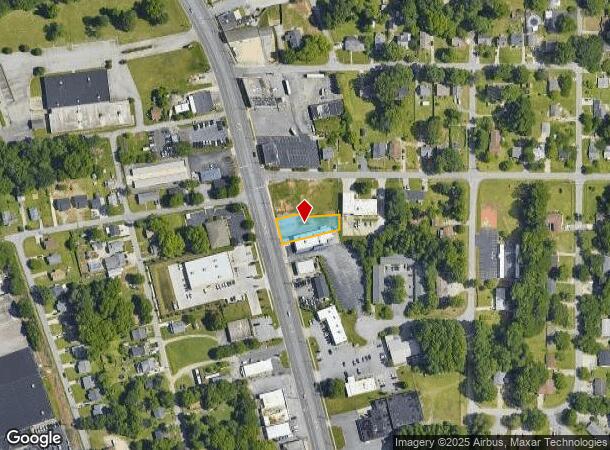 2405 S Main St, High Point, NC Parcel Map