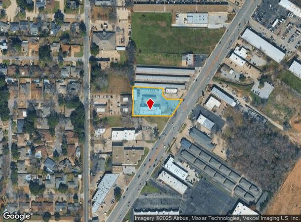 3022 S Cooper St, Arlington, TX Parcel Map