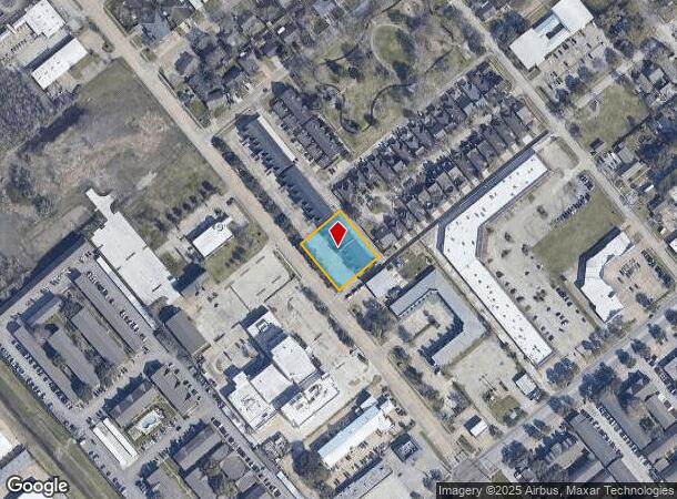 350 N Texas Ave, Webster, TX Parcel Map