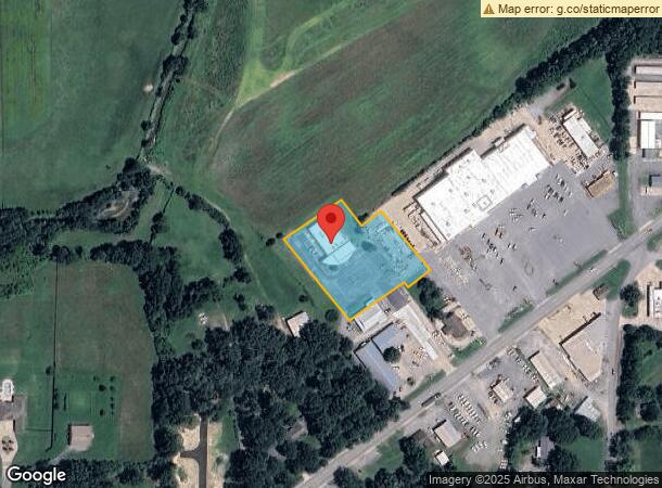  1310 N Center St, Lonoke, AR Parcel Map