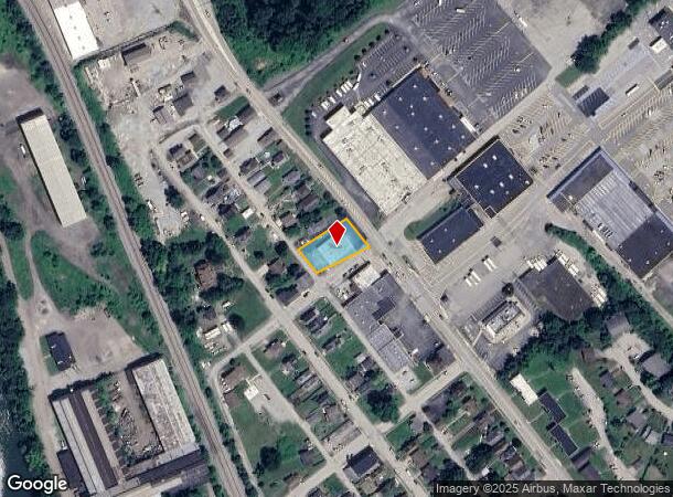  4236 Walnut St, Mckeesport, PA Parcel Map