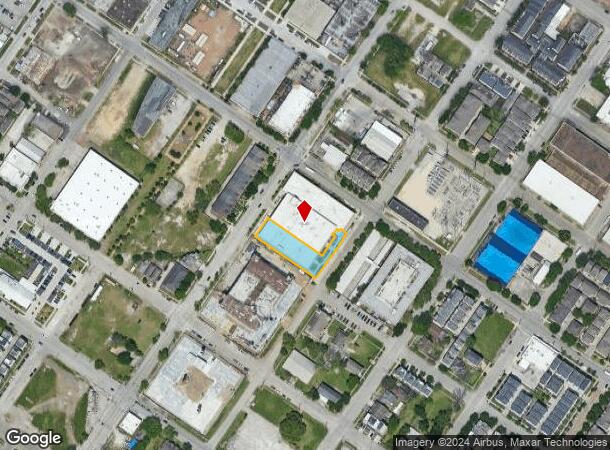  2410 Polk St, Houston, TX Parcel Map