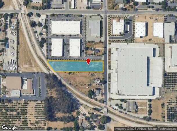 10796 New Jersey St, Redlands, CA Parcel Map