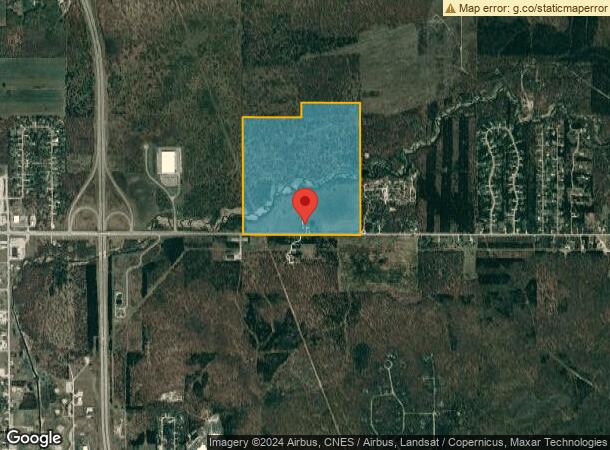  10289 E 34 Rd, Cadillac, MI Parcel Map