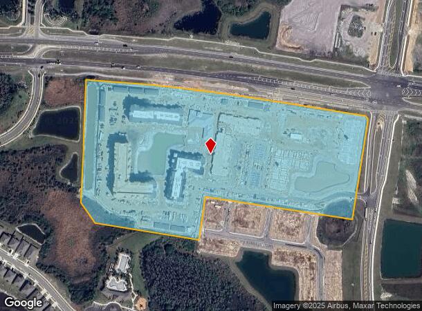  2612 Java Ln, Wesley Chapel, FL Parcel Map