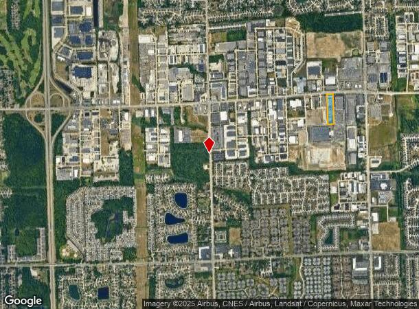  50479 Birch Dr, Shelby Township, MI Parcel Map