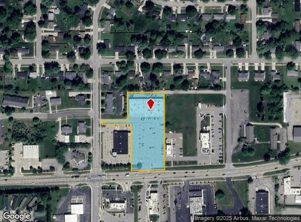 1335 W Main St, Lowell, MI Parcel Map