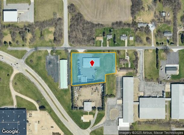  5750 W Brick Rd, South Bend, IN Parcel Map