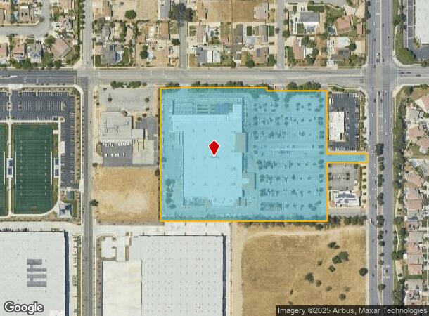  16783 Santa Ana Ave, Fontana, CA Parcel Map