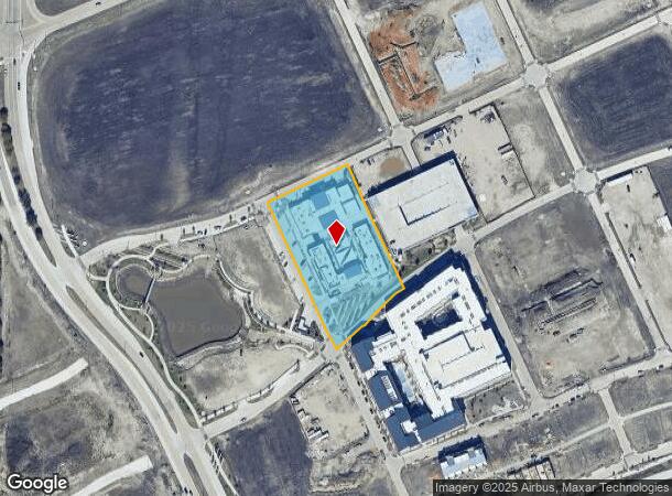 1289 Johnson Rd, Allen, TX Parcel Map