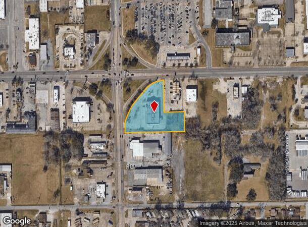 3595 College St, Beaumont, TX Parcel Map