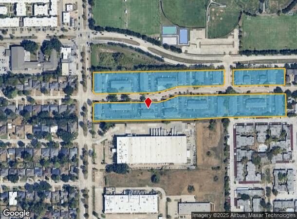  3921 Omeara Dr, Houston, TX Parcel Map