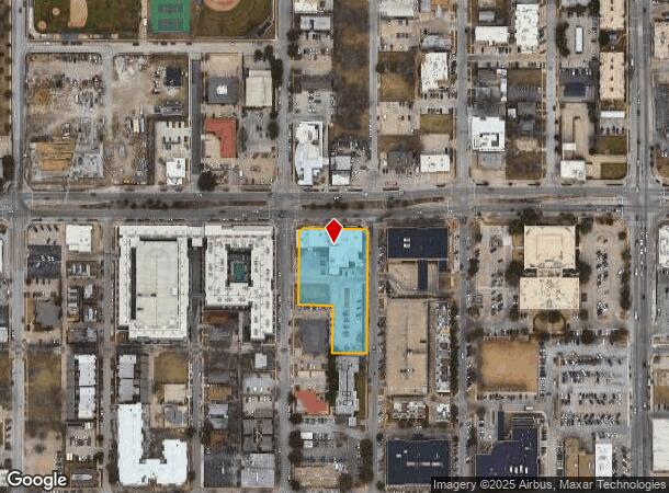 1106 Alston Ave, Fort Worth, TX Parcel Map