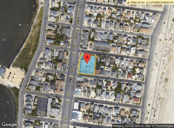  100 Se Central Ave, Seaside Park, NJ Parcel Map