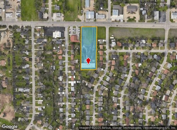  4308 Broadway Ave, Haltom City, TX Parcel Map