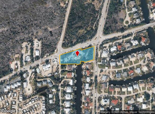 959 Periwinkle Way, Sanibel, FL Parcel Map