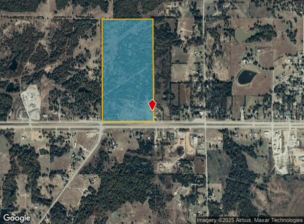 7820 E Main St, Cushing, OK Parcel Map
