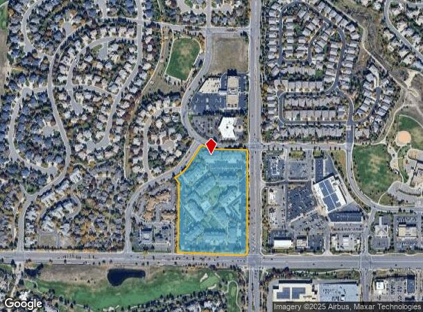  9830 Rosemont Ave, Lone Tree, CO Parcel Map