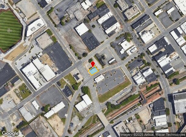  114 N Elm St, High Point, NC Parcel Map