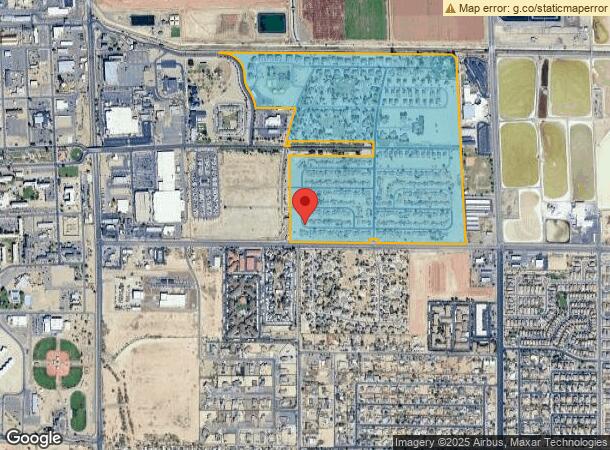  3224 Comanche, Glendale, AZ Parcel Map