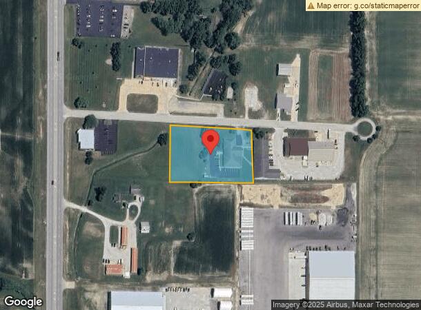  309 Professional Park Ave, Effingham, IL Parcel Map