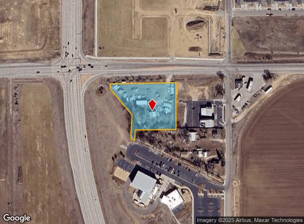  1621 Mountain Ave, Berthoud, CO Parcel Map