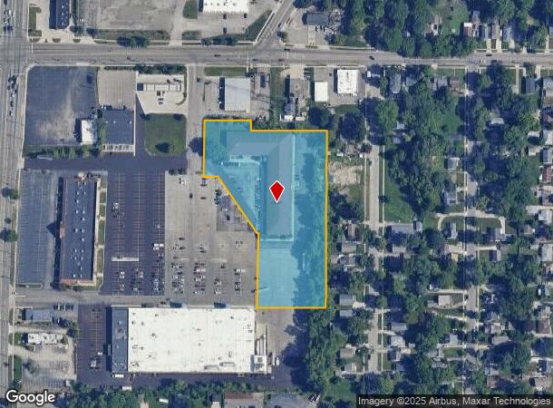  913 W Holmes Rd, Lansing, MI Parcel Map