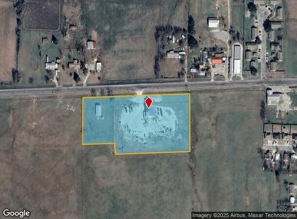 614 W Main St, Whitesboro, TX Parcel Map
