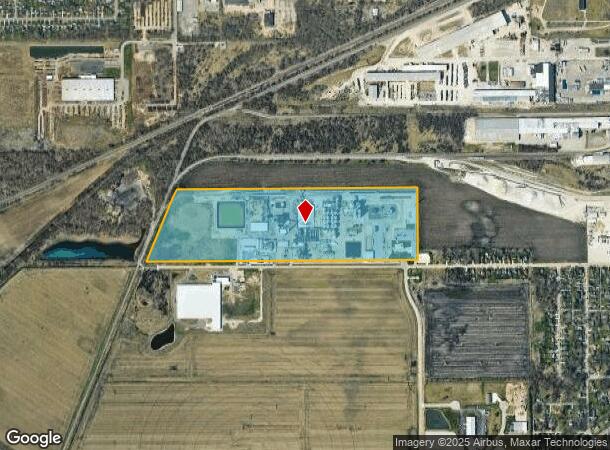  3201 W Calvert St, South Bend, IN Parcel Map