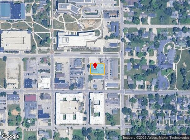 518 N Dill St, Muncie, IN Parcel Map