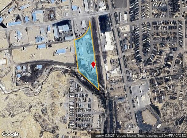 2101 Upland St, Rock Springs, WY Parcel Map