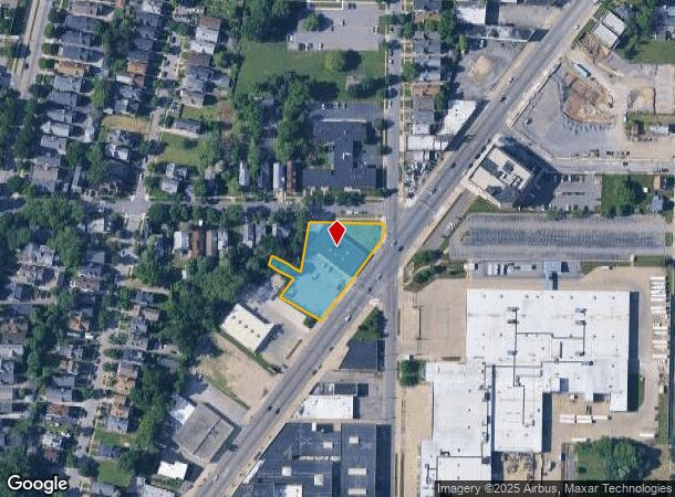 1618 Main St, Buffalo, NY Parcel Map