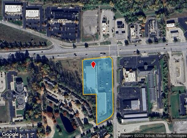  3502 W Two Mile House Rd, Columbus, IN Parcel Map