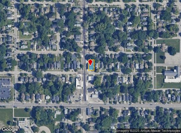  501 Carrier St Ne, Grand Rapids, MI Parcel Map