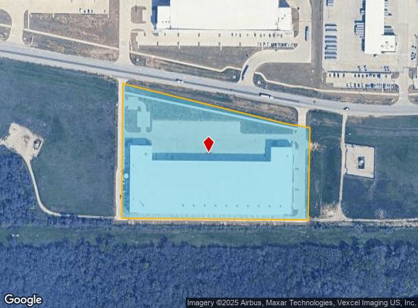 15550 Blue Mound Rd, Justin, TX Parcel Map