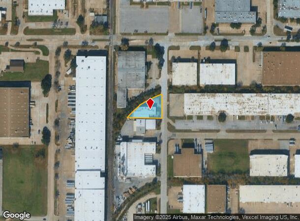  1801 109Th St, Grand Prairie, TX Parcel Map