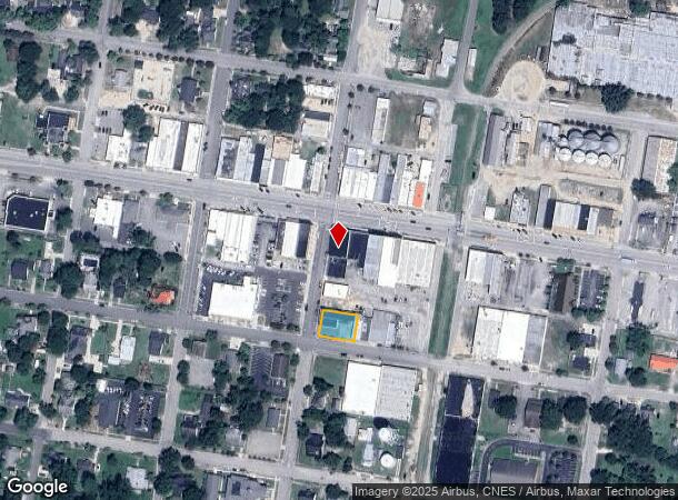 121 S 2Nd St, Saint Pauls, NC Parcel Map