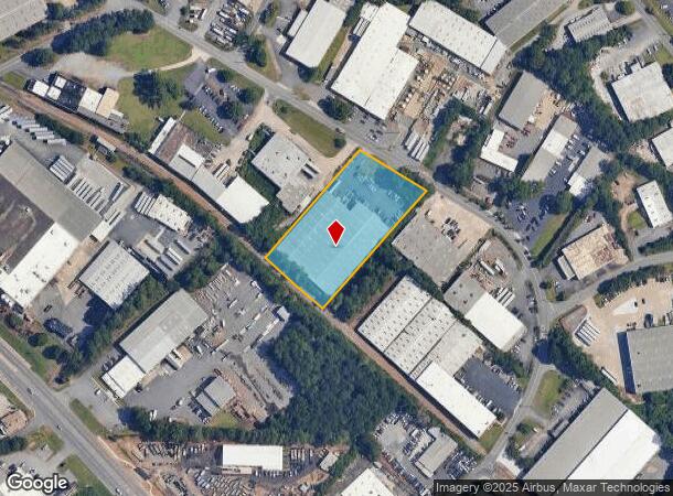981 Industrial Park Dr, Marietta, GA Parcel Map