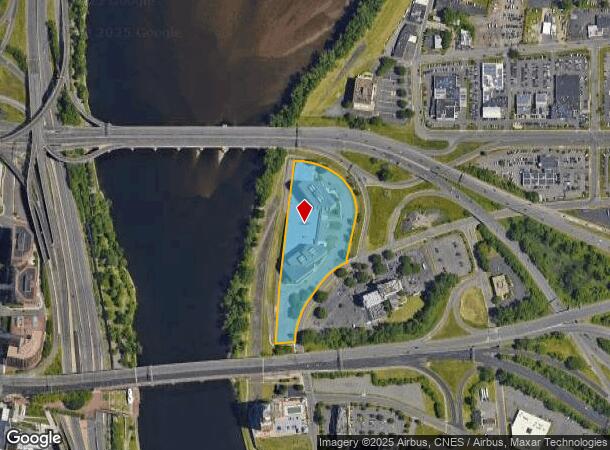  99 E River Dr, East Hartford, CT Parcel Map