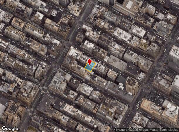  256 W 38Th St, New York, NY Parcel Map