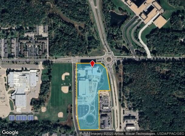 1501 N Point Dr, Stevens Point, WI Parcel Map