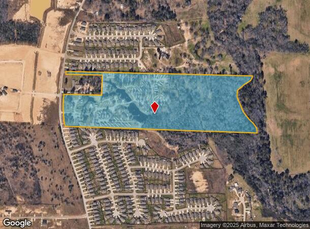 3043 Waukegan Rd, Conroe, TX Parcel Map