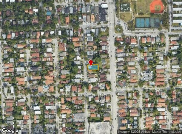 2845 Sw 37Th Ct, Miami, FL Parcel Map